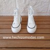 Zapatillas Jeans Blanca