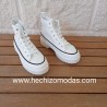 Zapatillas Jeans Blanca