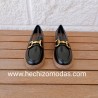 Zapato Hebilla Negro