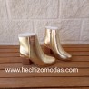 Bota Space Dorada