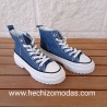 Zapatillas Jeans Azul