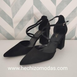 Zapato Antelina Black