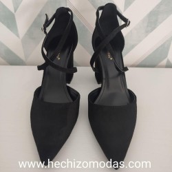 Zapato Antelina Black