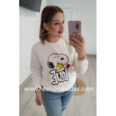 Sudadera Snoopy Love