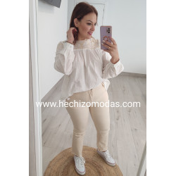 Pantalón Trol Beige 