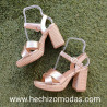 Zapatos Bambi Oro