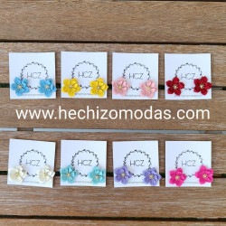 Pendientes Flower