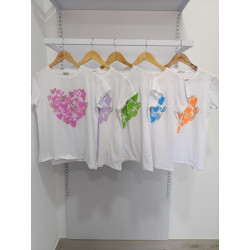 Camiseta Corazones