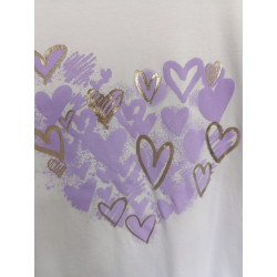 Camiseta Corazones