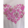 Camiseta Corazones