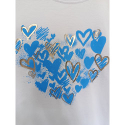 Camiseta Corazones