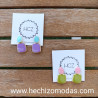 Pendientes Bicolor