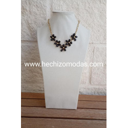 Collar Flor Black