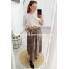 Falda Curvy Leopardo