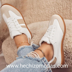 Zapatillas Sambo Beige