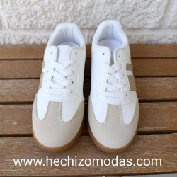 Zapatillas Sambo Beige