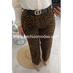 Pantalón Leopardo