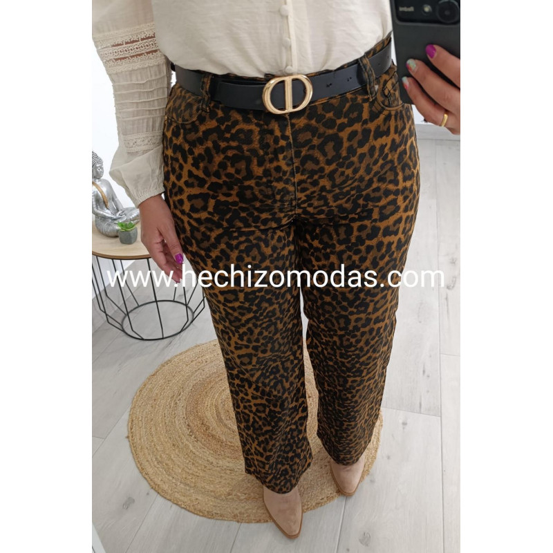 Pantalón Leopardo