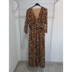 Vestido Delia Leopardo