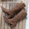 Botas Leopardo Altas