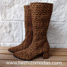 Botas Leopardo Altas