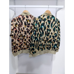 Bomber Leopardo Colors