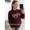 Sudadera Tres Corazones