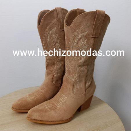 Botas Cowboy Camel