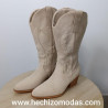 Botas Cowboy Beige