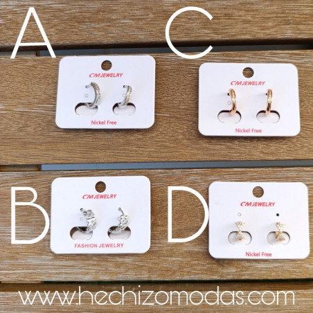 Pendientes Nickel