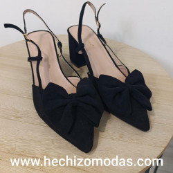 Zapatos Moña Negra