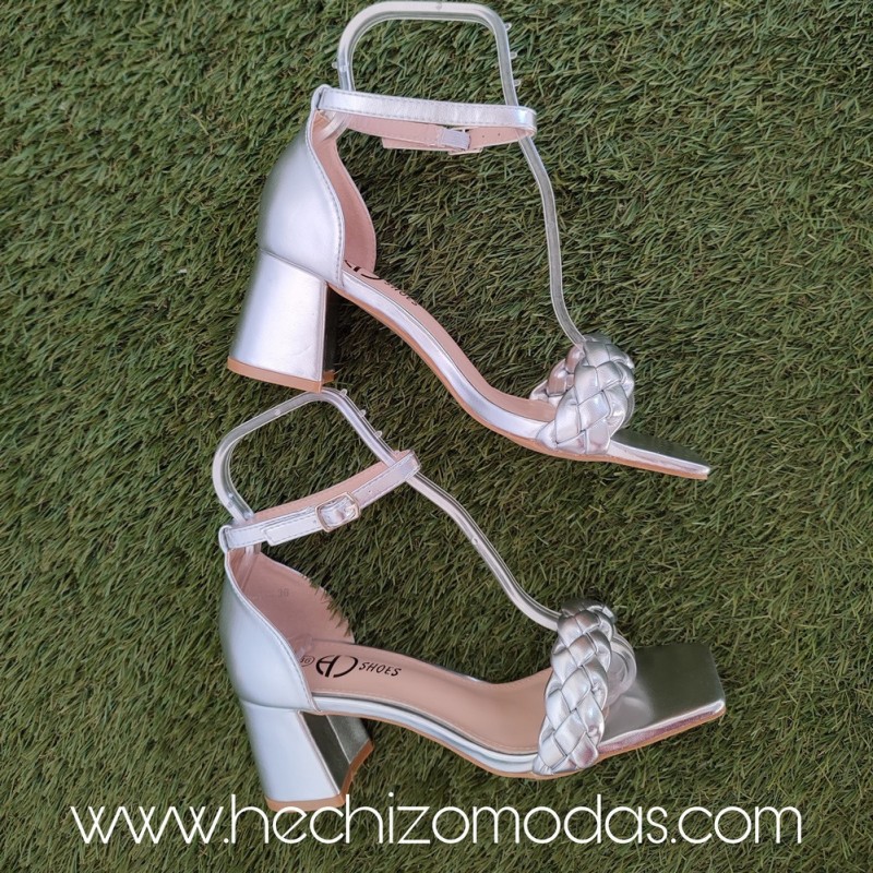 Zapato Elche Plata