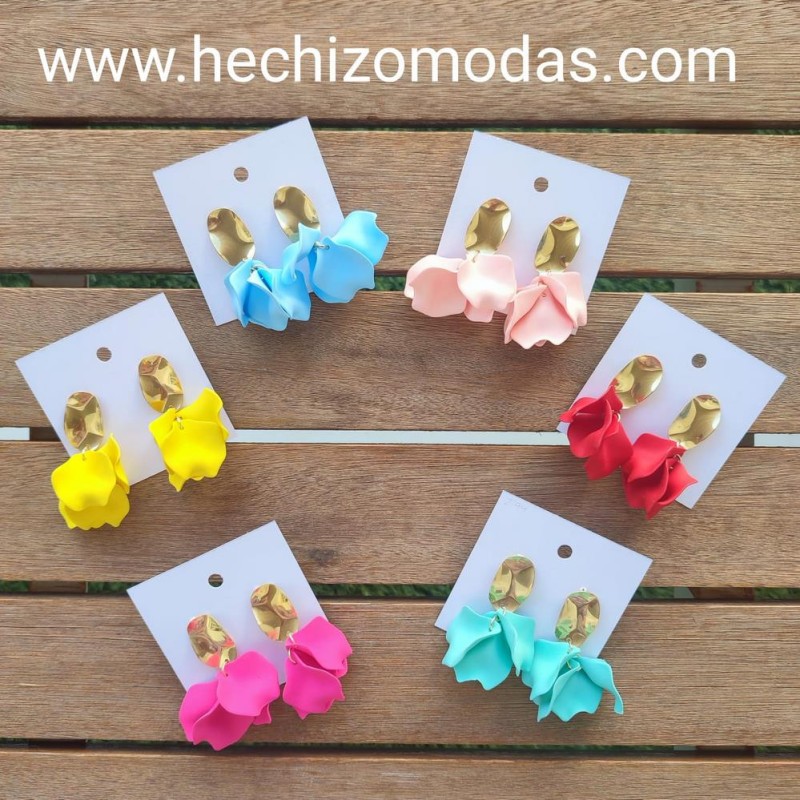 Pendientes Tulipa